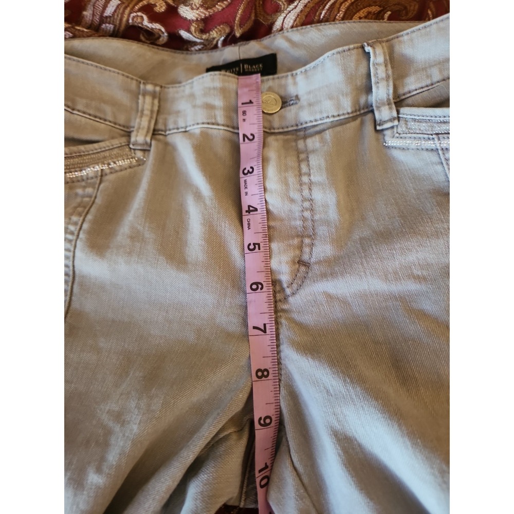White House Black Market Womens Cargo Slim Leg Pants Size 8R - Picture 6 of 16